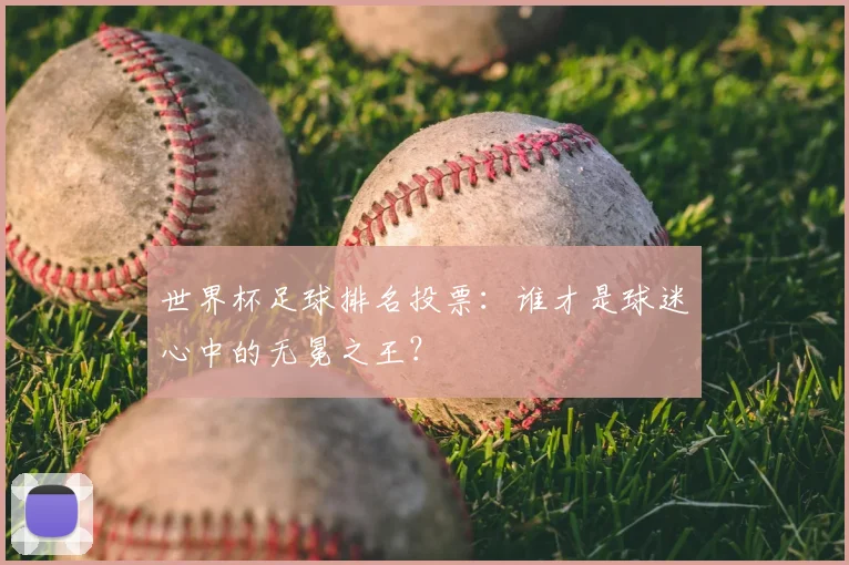 世界杯足球排名投票:谁才是球迷心中的无冕之王?